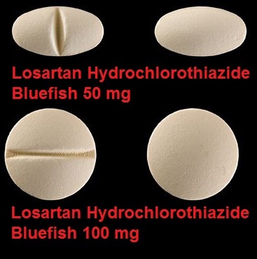 Losartan Hydrochlorothiazide Bluefish tabletter